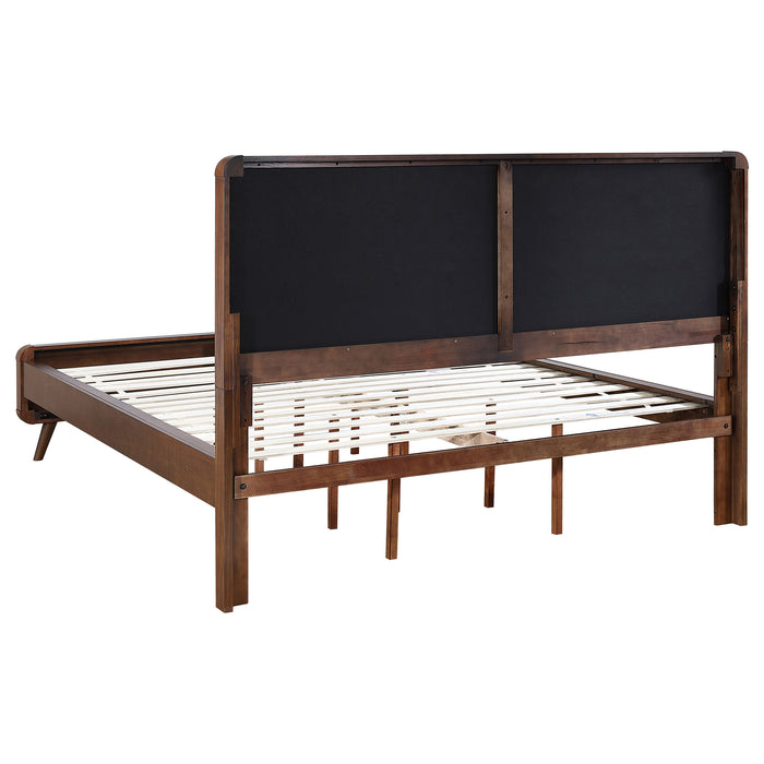 Robyn 4-piece California King Bedroom Set Dark Walnut