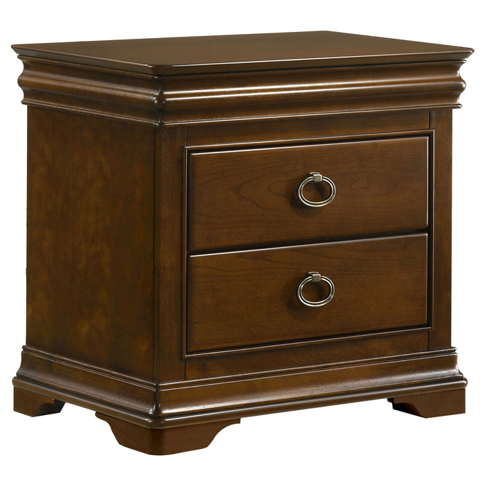 Garland 5-piece Eastern King Bedroom Set Brown Cherry
