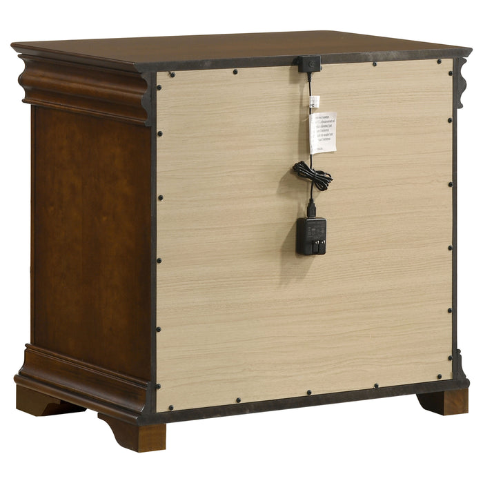 Garland 5-piece Queen Bedroom Set Brown Cherry