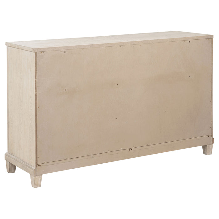 Pembroke 6-drawer Bedroom Dresser Cabinet Washed Oak