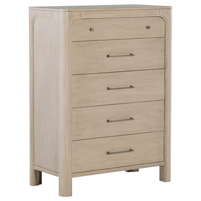 Solano 5-piece Queen Bedroom Set Weathered Mango