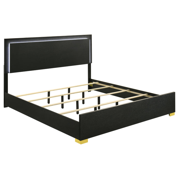 Marceline 5-piece Eastern King Bedroom Set Black