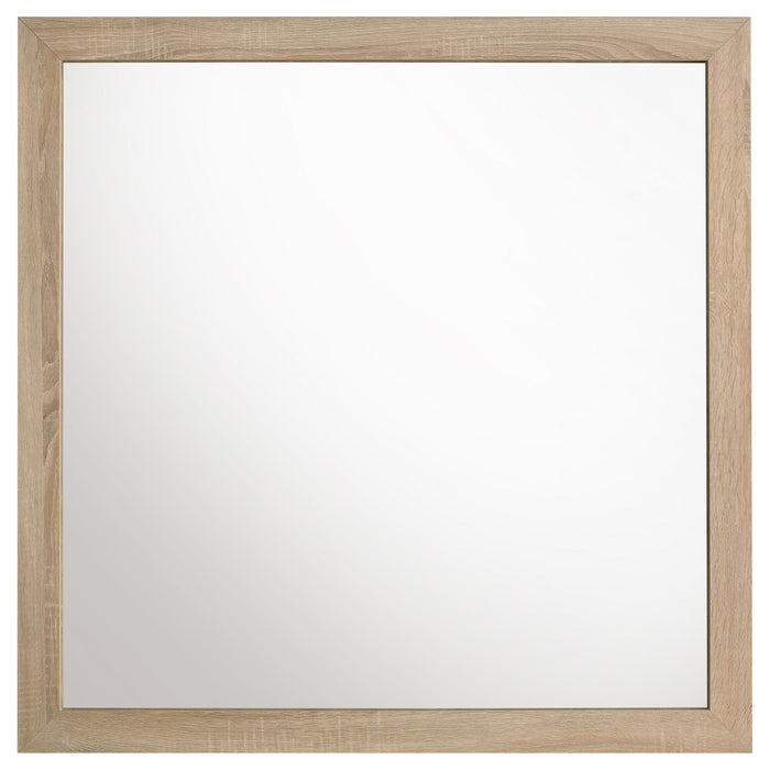 Arielle 4-piece Queen Bedroom Set Light Oak