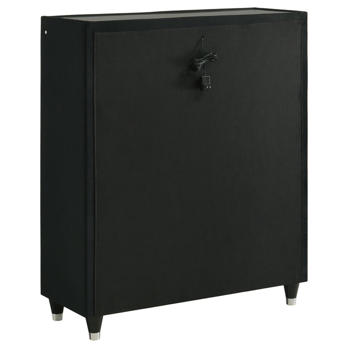 Lorient 5-piece Queen Bedroom Set Black