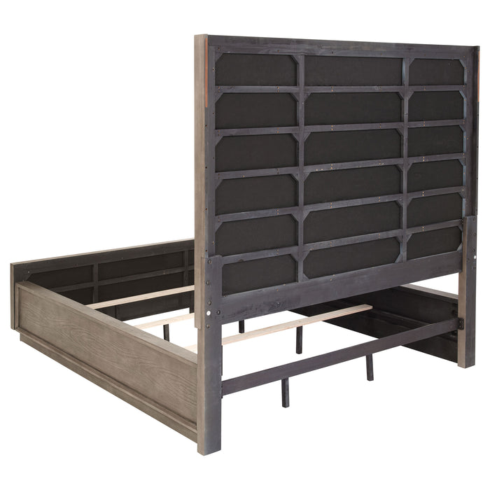 Durango 4-piece California King Bedroom Set Taupe Oak