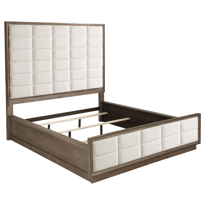 Durango 4-piece California King Bedroom Set Taupe Oak