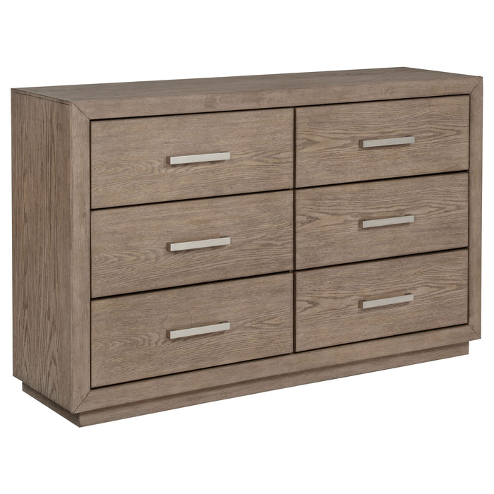 Kenora 4-piece Eastern King Bedroom Set Barley Brown