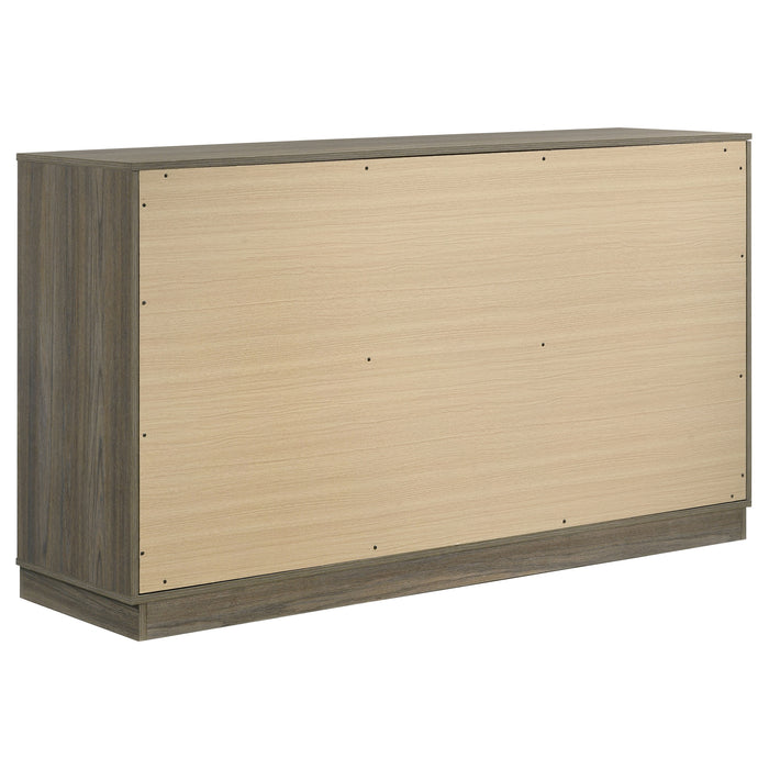 Fenwick 5-piece California King Bedroom Set Grey Oak