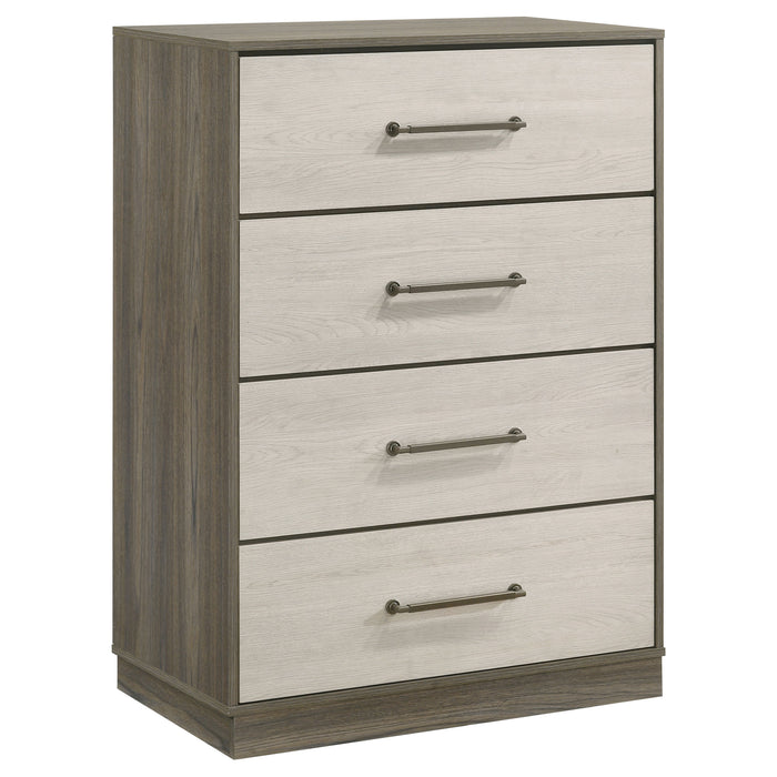 Fenwick 5-piece California King Bedroom Set Grey Oak