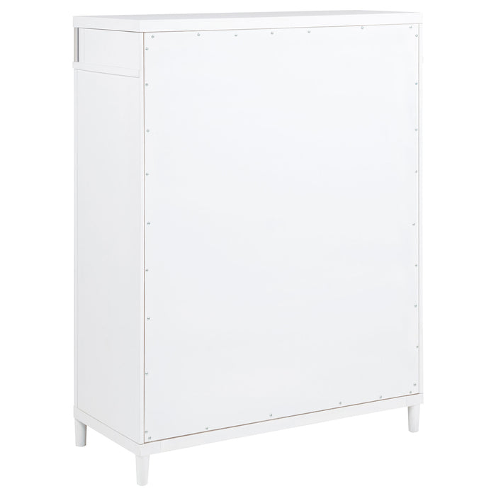 Gracemont 5-piece California King Bedroom Set White