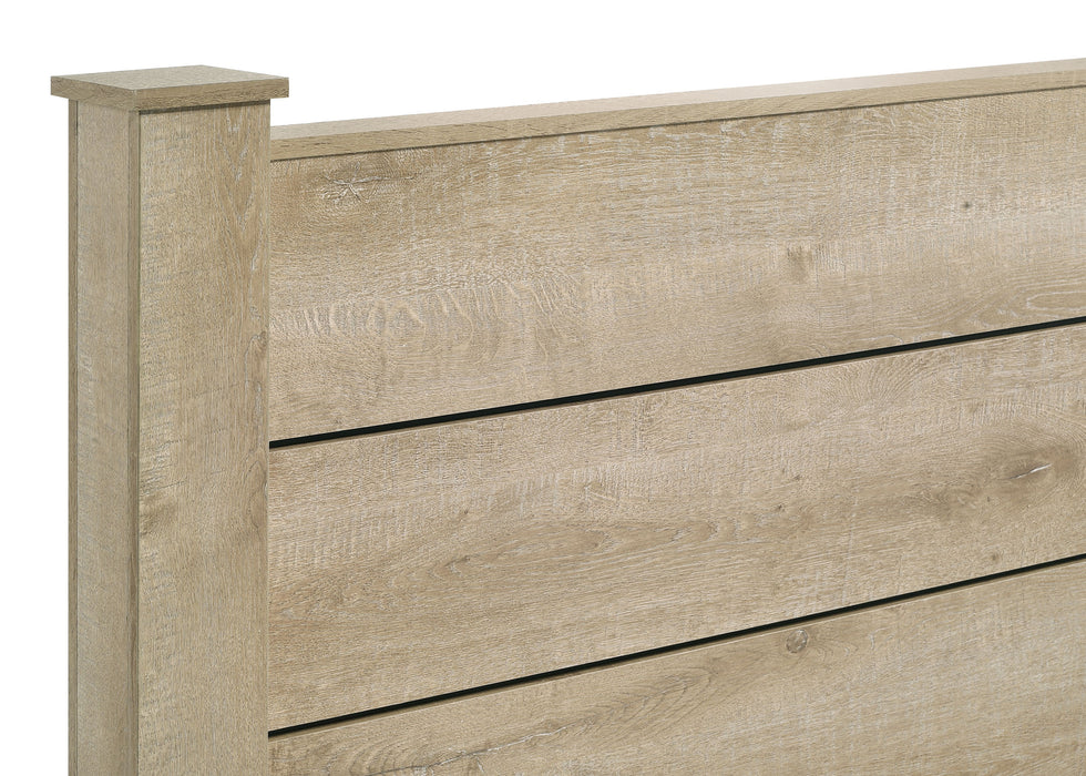 Oakglen 5-piece California King Bedroom Set Weathered Oak