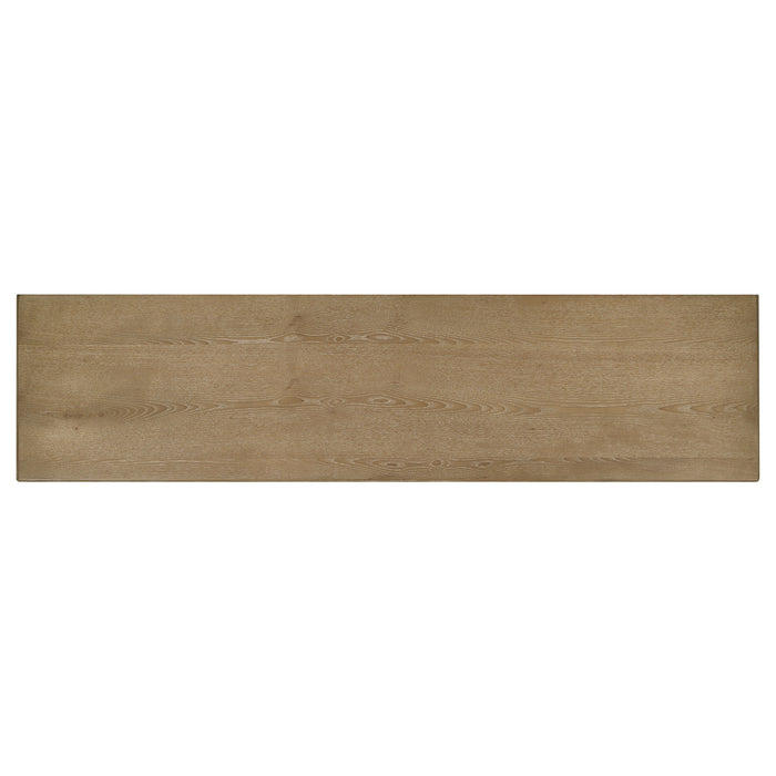 Adina 70-inch TV Stand Media Console Distressed Light Brown