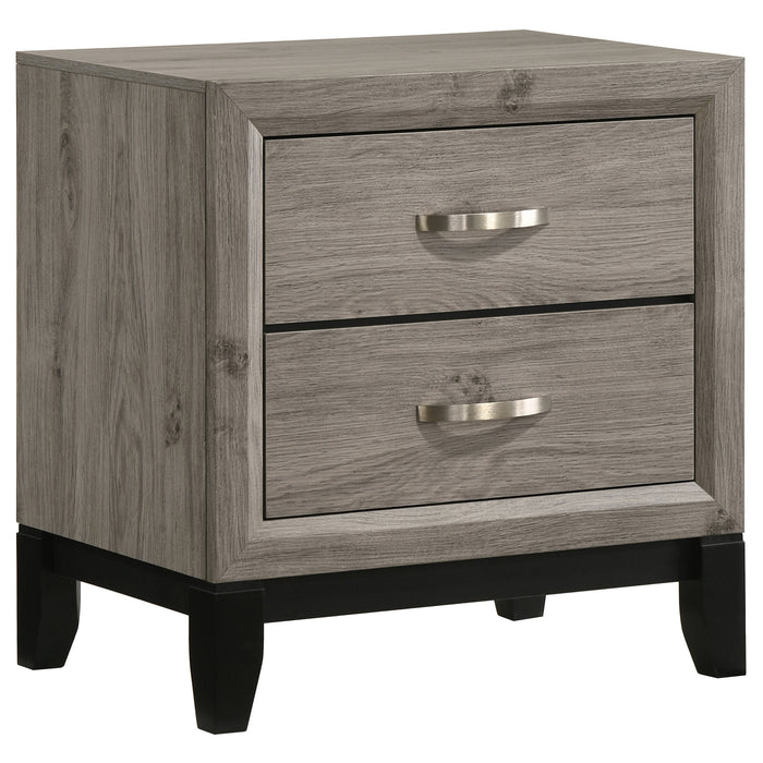 Watson Five-piece Eastern King Bedroom Set Light Taupe
