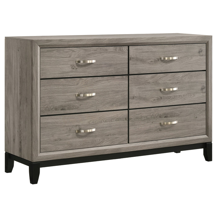 Watson Four-piece Queen Bedroom Set Light Taupe