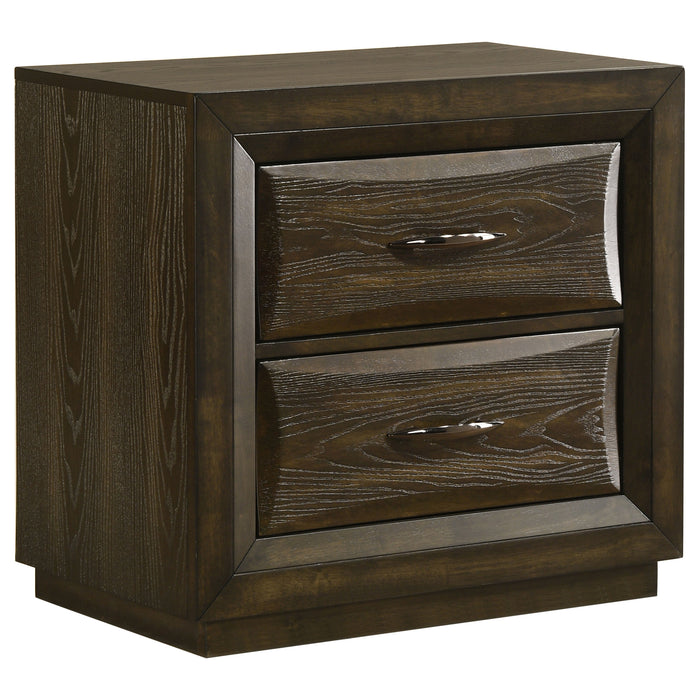 Atlas 5-piece California King Bedroom Set Dark Oak