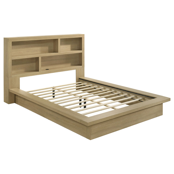 Hendricks 5-piece Queen Bedroom Set Light Oak