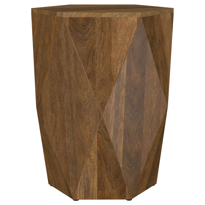 Zalika 3-piece Solid Wood Coffee and End Table Set Natural