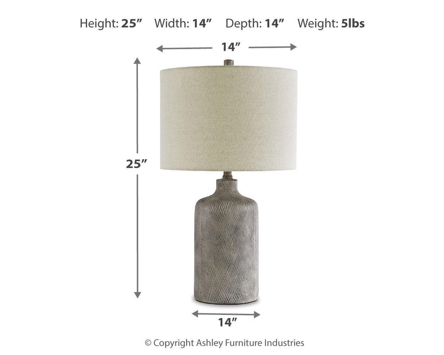 Ashley Express - Linus Ceramic Table Lamp (1/CN)
