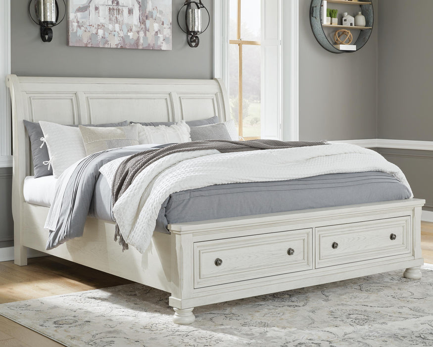 Ashley Express - Robbinsdale Queen Sleigh Bed with Storage
