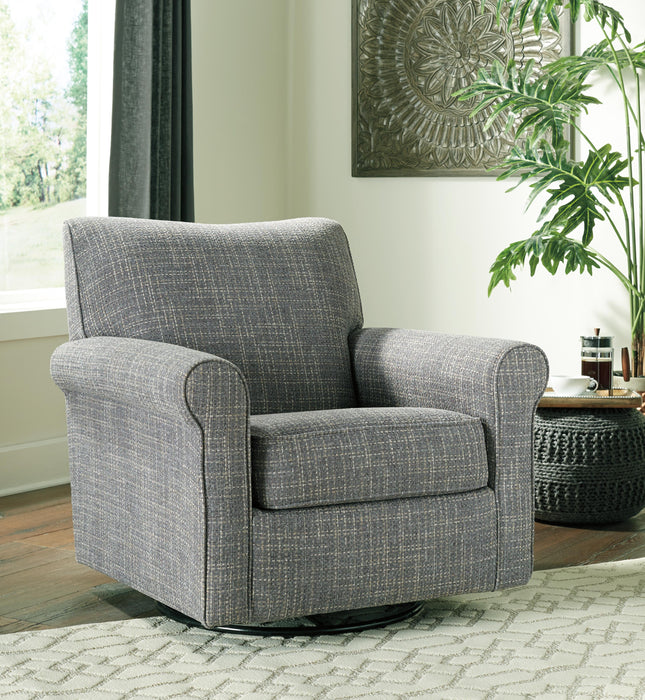 Renley Swivel Glider Accent Chair