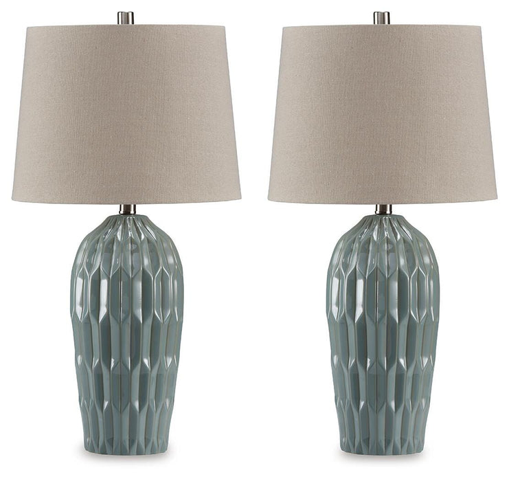 Ashley Express - Hadbury Ceramic Table Lamp (2/CN)