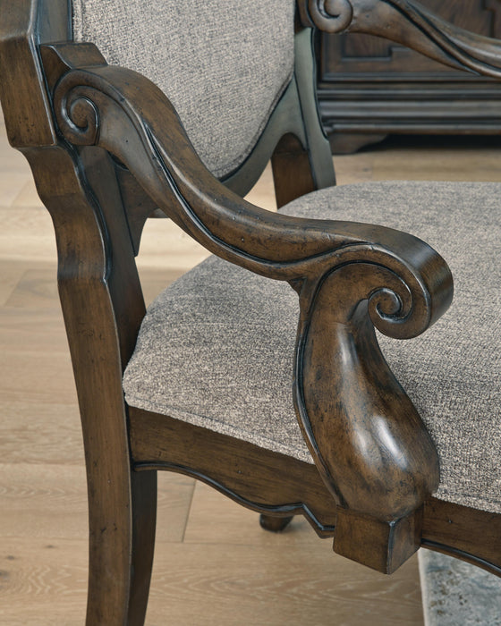 Ashley Express - Maylee Dining UPH Arm Chair (2/CN)