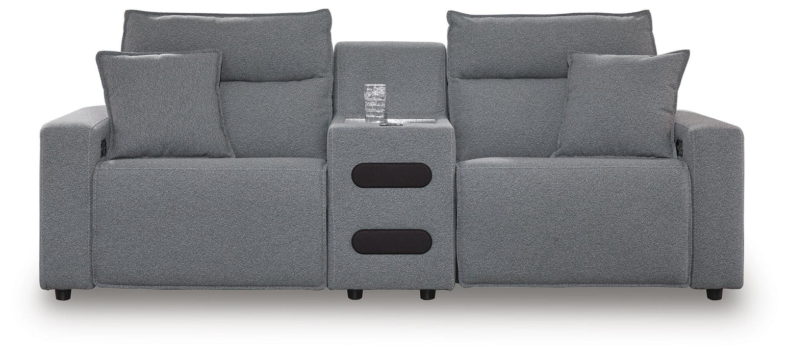 Modmax II 3-Piece Power Reclining Sectional with Audio Console