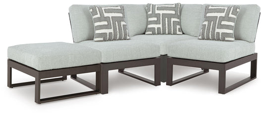 Ashley Express - Beachloft 4-Piece Outdoor Sectional