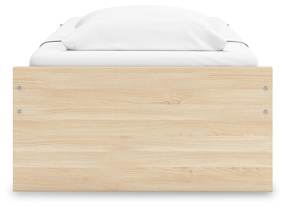Ashley Express - Onita Twin Platform Bed with 1 Side Storage