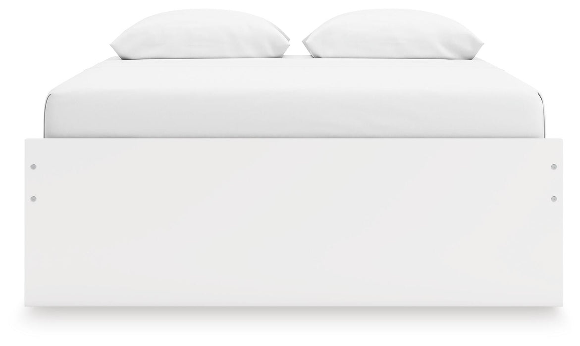 Ashley Express - Onita Queen Platform Bed with 1 Side Storage