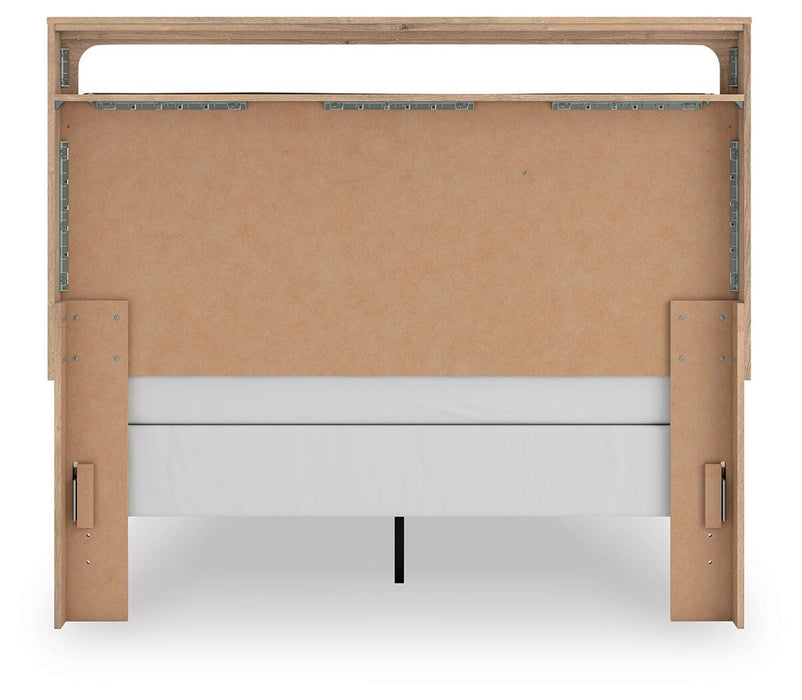 Kinlanni Queen Upholstered Panel Bed