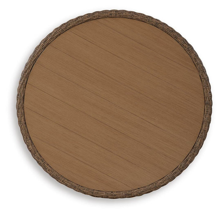 Ashley Express - Double Point Round Cocktail Table