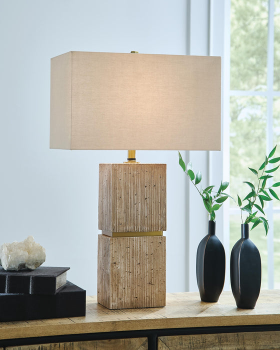 Ashley Express - Laddner Poly Table Lamp (1/CN)