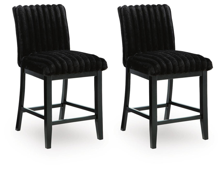 Ashley Express - Mervannie Upholstered Barstool (2/CN)
