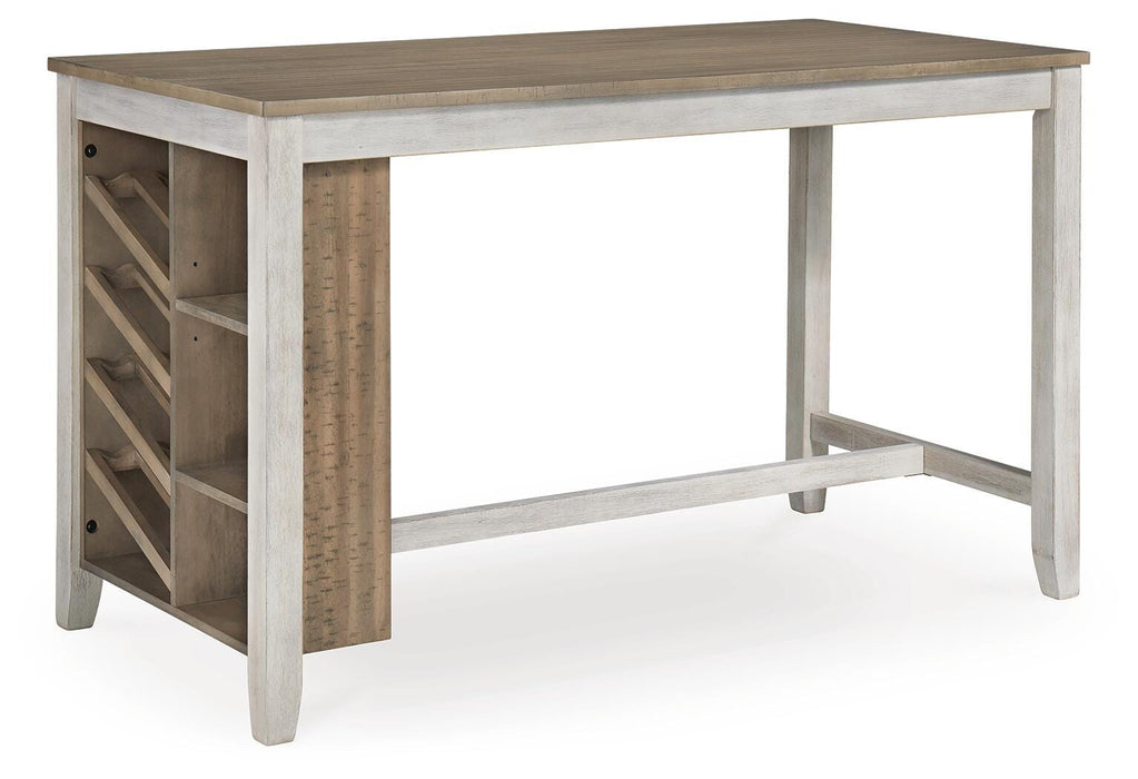 Ashley Express - Skempton Counter Height Dining Table and 2 Barstools