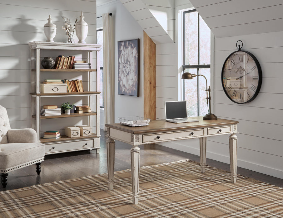 Ashley Express - Realyn Home Office Desk and Storage