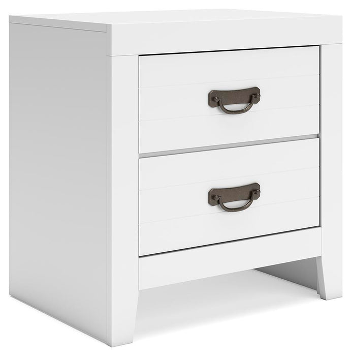 Binterglen Twin Panel Bed, Dresser, Mirror, Chest and Nightstand