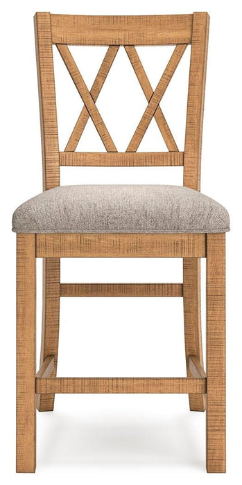 Havonplane Counter Height Dining Table and 10 Barstools