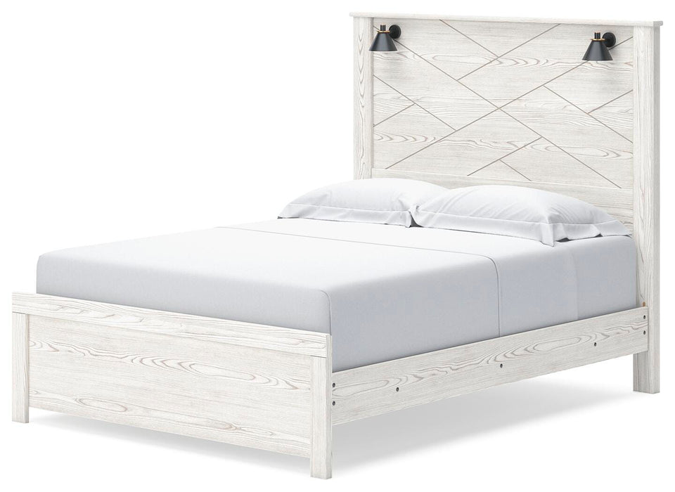 Gerridan Queen Panel Bed, Dresser, Mirror, Chest and Nightstand