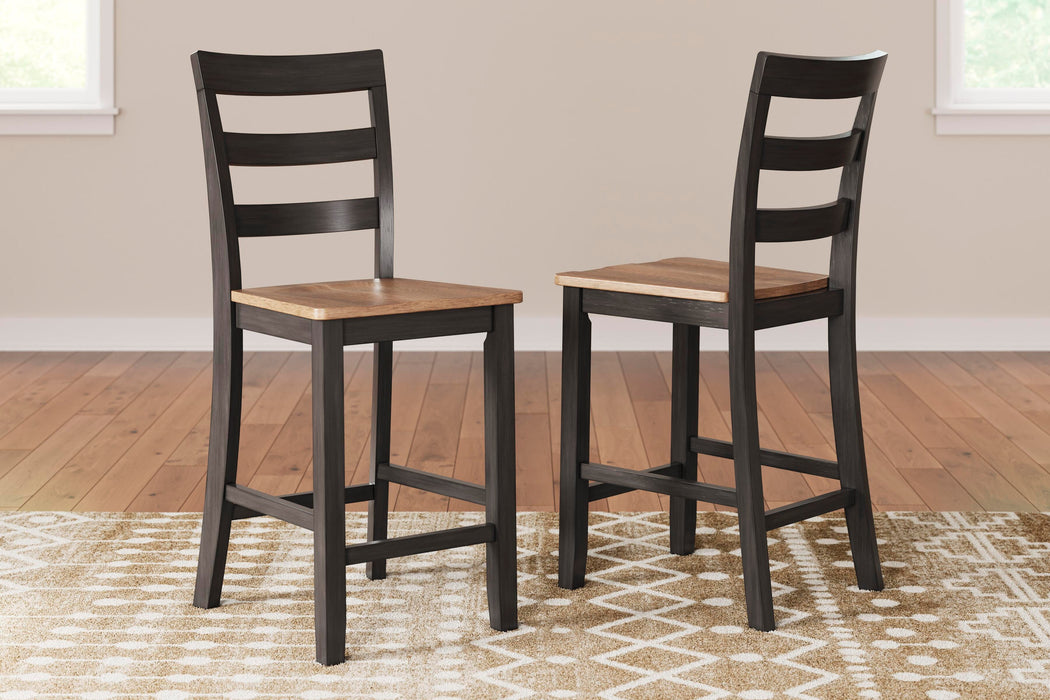 Ashley Express - Gesthaven Counter Height Dining Table and 2 Barstools