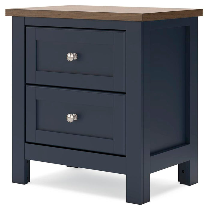Landocken Full Panel Headboard, Dresser, Mirror, Chest and Nightstand
