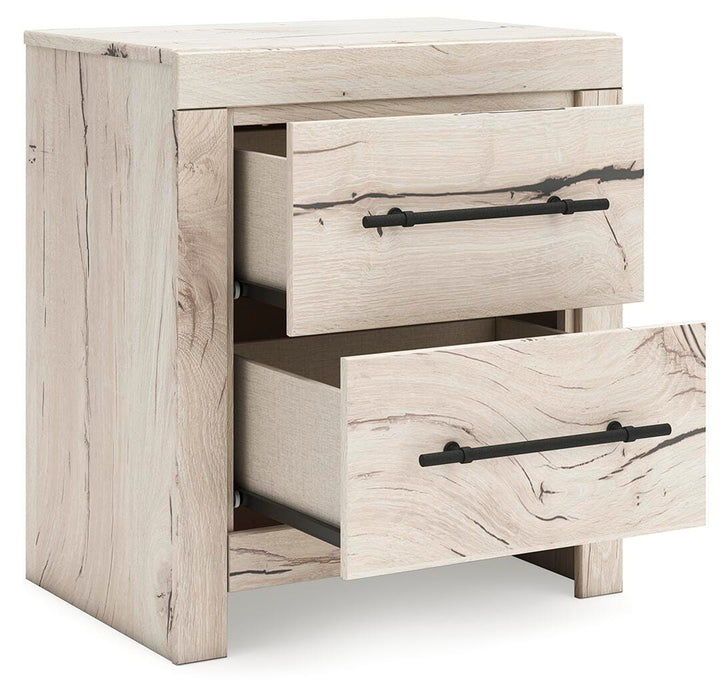 Lawroy Queen Panel Bed, Dresser, Mirror, Chest and Nightstand