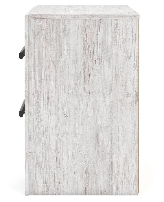 Cayboni King Panel Bed, Dresser, Mirror, Chest and Nightstand