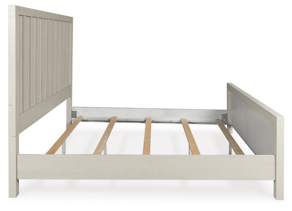 Shaybrock Queen Panel Bed, Dresser and Mirror