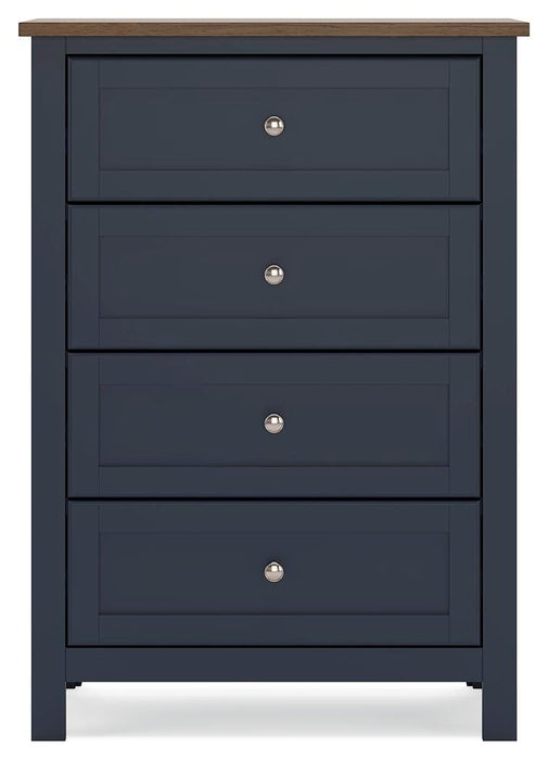 Landocken Full Panel Bed, Dresser, Mirror, Chest and Nightstand