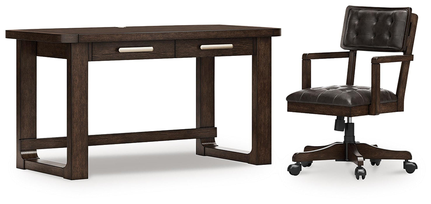 Ashley Express - Breckington Home Office Desk with Chair