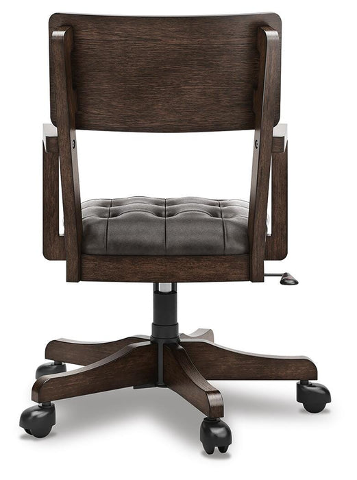 Ashley Express - Breckington Home Office Desk with Chair and Storage