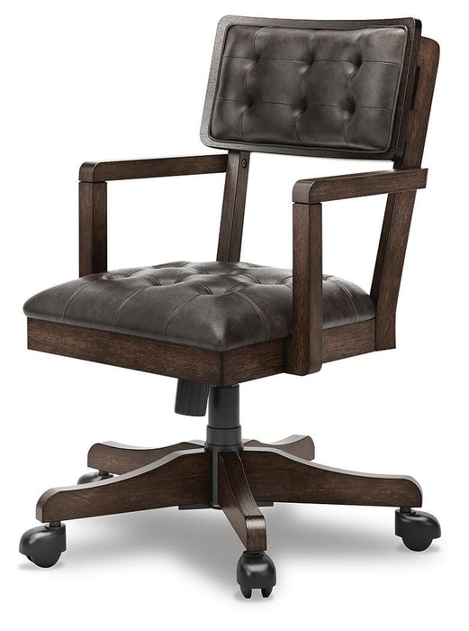 Ashley Express - Breckington Home Office Desk with Chair and Storage