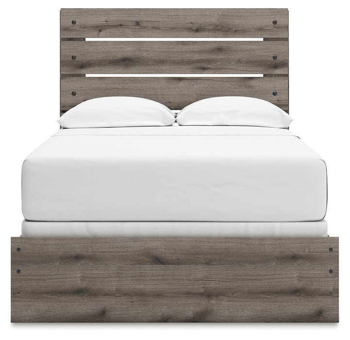 Graystorm Full Panel Bed, Dresser, Mirror, Chest and Nightstand