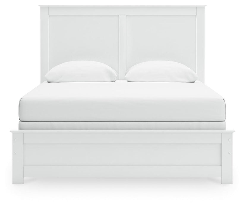 Bostwick Shoals Queen Panel Bed, Dresser and Mirror
